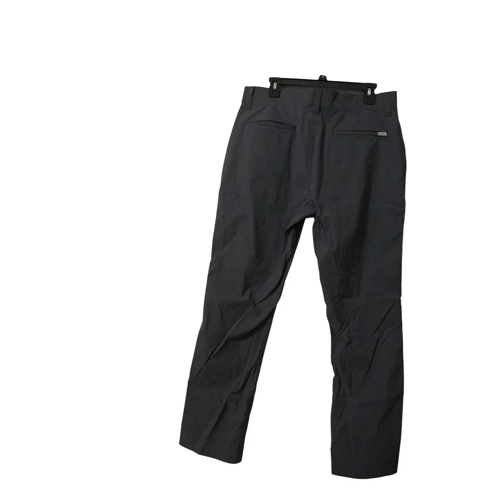 Orvis Mens Tech Performance Hiking Travel Pants Gray Size 36x32 Water Repellent